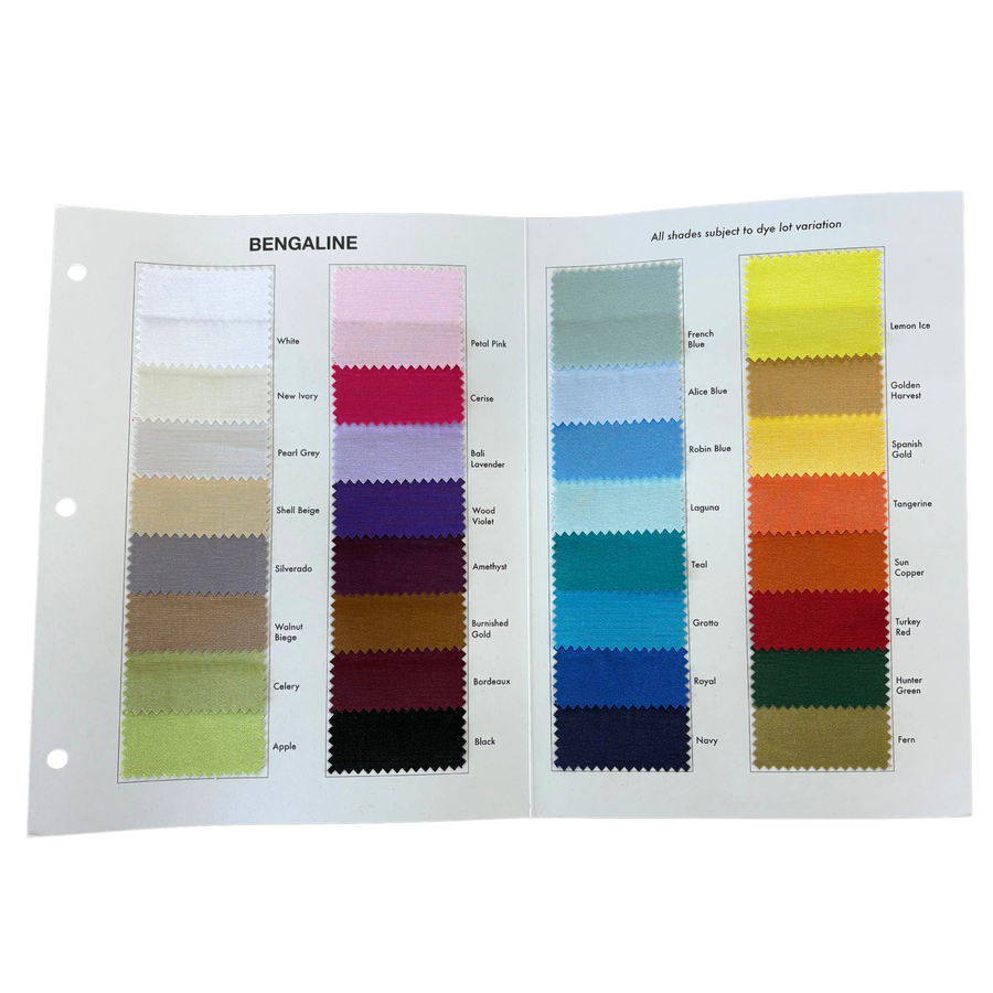 Bengaline Swatch Card