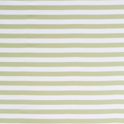 Pear Green and White Stripe (1”) Print swatch