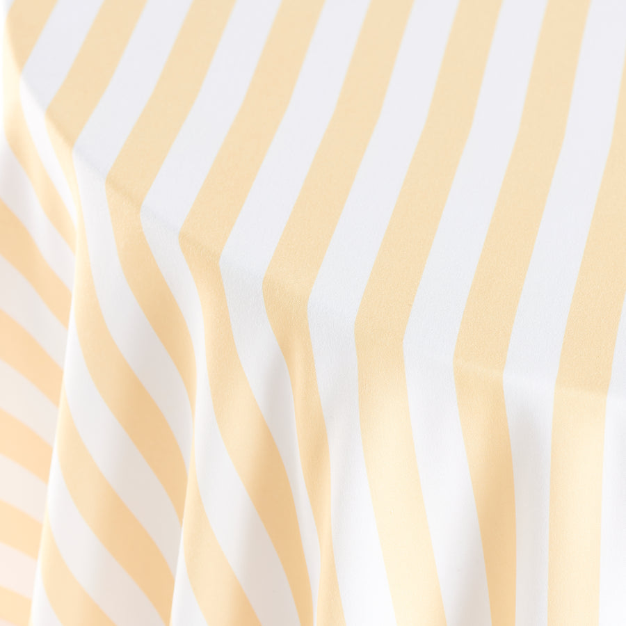 Yellow and White Stripe (1”) Print