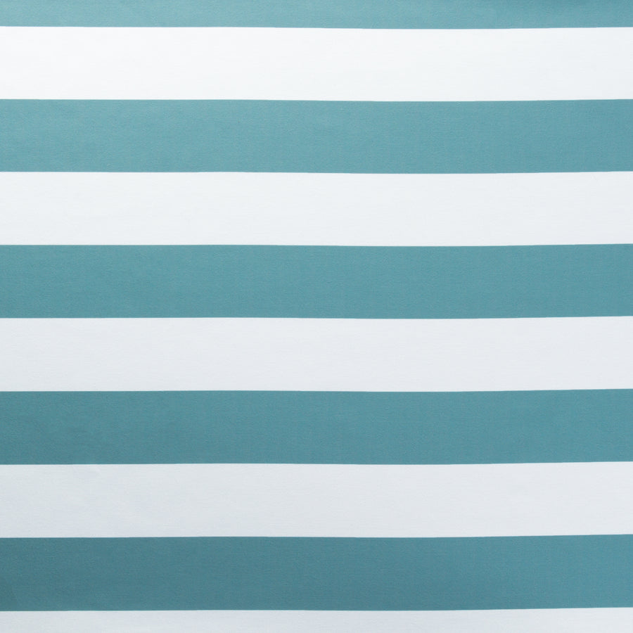 Canopy Stripe Tranquil Blue 3" Print